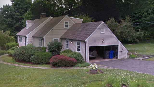 <p>The scene of the first murder in the sleepy Connecticut town of Ridgefield  in 21 years</p>